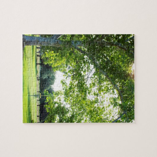 Challenging Disc Golf Tree Puzzle ジグソーパズル (横)