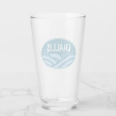 Challis Idaho Outdoors タンブラーグラス (裏面)