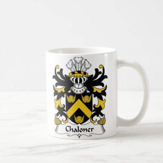 Chalonerの家紋 コーヒーマグカップ (右)