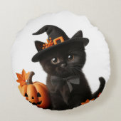 Chalottin halloween Citrouille Family ラウンドクッション (裏面)