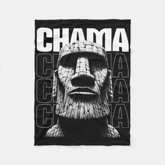 Chama Mma Mixed Martial Arts Fan Muay Thai Kickbox フリースブランケット (正面)