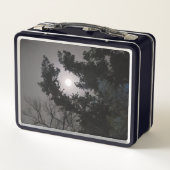 Chamaecyparisトゥルーブルーに囲まれた満月 メタルランチボックス (裏面)