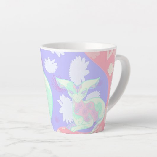 Chamalion カフェラテマグ (右アングル)