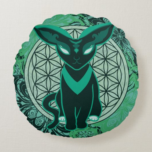 Chamalion Verpy ラウンドクッション (正面)