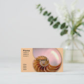 Chamberedオウムガイ 名刺 (スタンド正面)