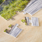 Chamberlin Mill Covered Bridge、Lyndon、Vermont ジグソーパズル (側面)