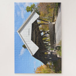 Chamberlin Mill Covered Bridge、Lyndon、Vermont Ji ジグソーパズル