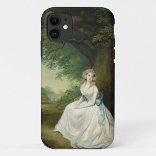 Chambers、c.1789 (キャンバスの油)女性 iPhone 11 ケース