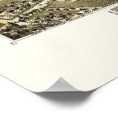 Chambersburg, PAパノラママップ – 1894 ポスター (角)