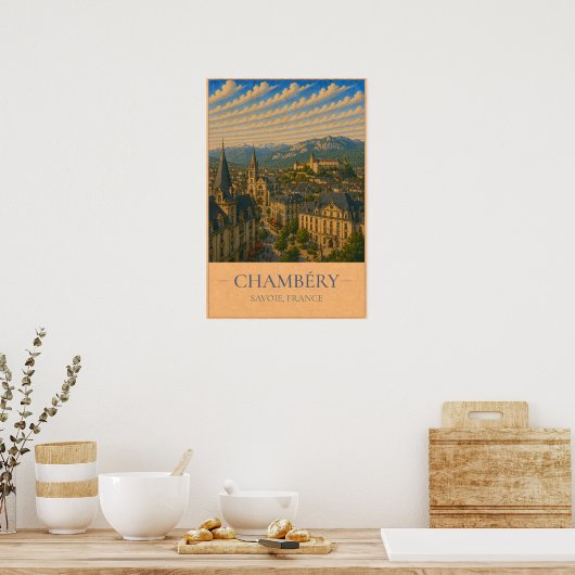 Chambéry ポスター (キッチン)