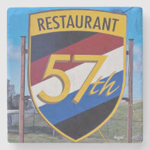 Chamblee, 57th Fighter Restaurant Sign，ジョージア