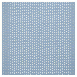 Chambray Blue Rustic Dash Paint Texture ファブリック