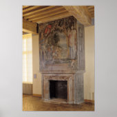 Chambre du Roiの暖炉 ポスター (正面)