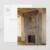 Chambre du Roiの暖炉 ポストカード (正面/裏面)