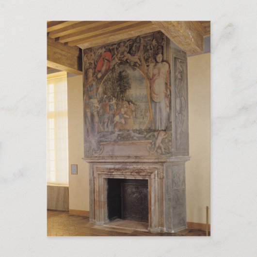 Chambre du Roiの暖炉 ポストカード (正面)