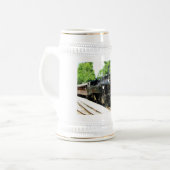 Chambyの鉄道博物館の列車 ビールジョッキ (正面左)