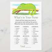 Chameleonあなたの財布ゲームのベビーシャワーの中に何がある (正面)