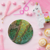 Chameleonスキンテクスチャテンプレート ペーパープレート (パーティー)