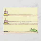 CHAMELEON誕生日ハガキbyニコールヤネス ポストカード (正面)