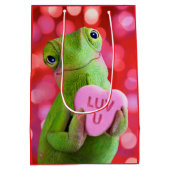 Chameleon Heart (Luv U) ミディアムペーパーバッグ (裏面)