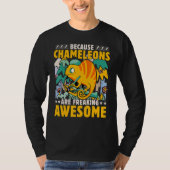 Chameleon Saying 7 Tシャツ (正面)