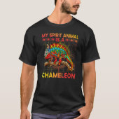 Chameleon Saying 8 Tシャツ (正面)