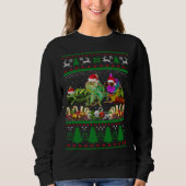Chameleon Ugly Christmas Sweater スウェットシャツ (正面)