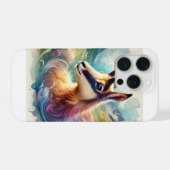 Chamois in the Alpine Light 061024AREF130 - Waterc iPhoneケース (裏面横)