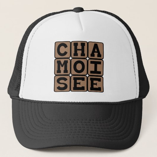 Chamoisee、カラー キャップ (正面)