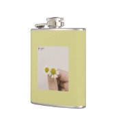 “Chamomile Floral Vinyl Flask – ‘For You’  フラスク (左)