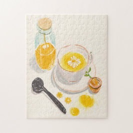 Chamomile & Honey Jigsaw Puzzle ジグソーパズル