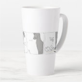 Chamomile Possibility Comic-Strip カフェラテマグ (右アングル)