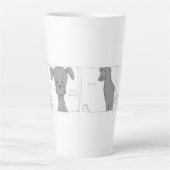 Chamomile Possibility Comic-Strip カフェラテマグ (正面)