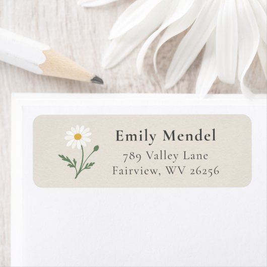 Chamomile Sprig - Soft Cream ラベル (インサイチュ)