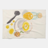 Chamomile Tea & Honey Kitchen Towels キッチンタオル (横)