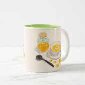 Chamomille Tea & Honey Mug ツートーンマグカップ (正面右)