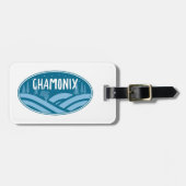Chamonix France Outdoors ラゲッジタグ (正面横)
