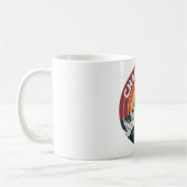 Chamonix France Retro Mountain Mug コーヒーマグカップ (左)