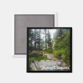 Chamonix, Mont Blanc，フランス（マグネット） マグネット (正面/裏面)