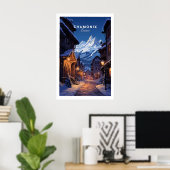 Chamonix Poster 1 ポスター (ホームオフィス)