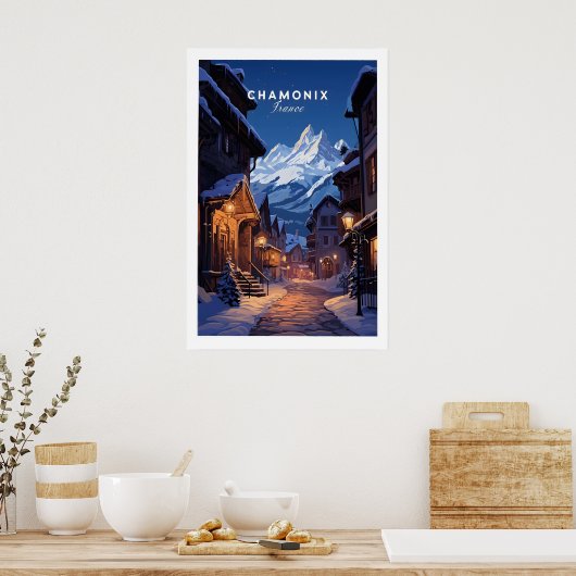 Chamonix Poster 1 ポスター (キッチン)