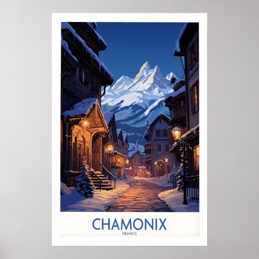 Chamonix Print 1 ポスター (正面)
