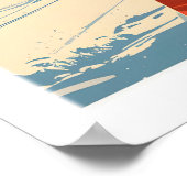 Chamonix Ski Poster 1 ポスター (角)