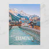 Chamonix Station de ski ポストカード (正面)