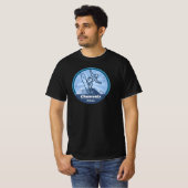 Chamonix Station de ski - Snowboard Tシャツ (正面フル)