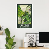 Chamonix Switzerland Martigny-Chatelard Railway ポスター (ホームオフィス)