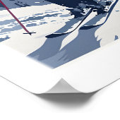 Chamonix Travel Poster - France 1 ポスター (角)