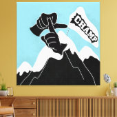 Champ - ASL Design キャンバスプリント (インサイチュ (リビング))