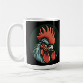 Champ the Grumpy Rooster Mug コーヒーマグカップ (左)