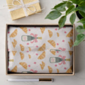 Champagne and Croissants 薄葉紙 (ギフト)